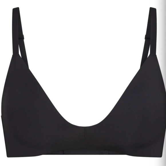SKIMS Other - NWOT - SKIMS TSHIRT DEMI BRA-WIRELESS-ONYX